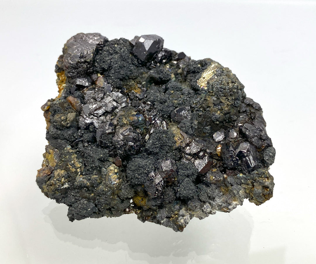 Sphalerite on Galena, Herja, Maramures, Romania