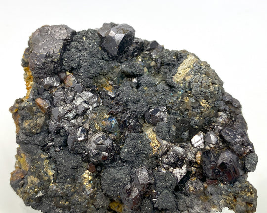 Sphalerite on Galena, Herja, Maramures, Romania