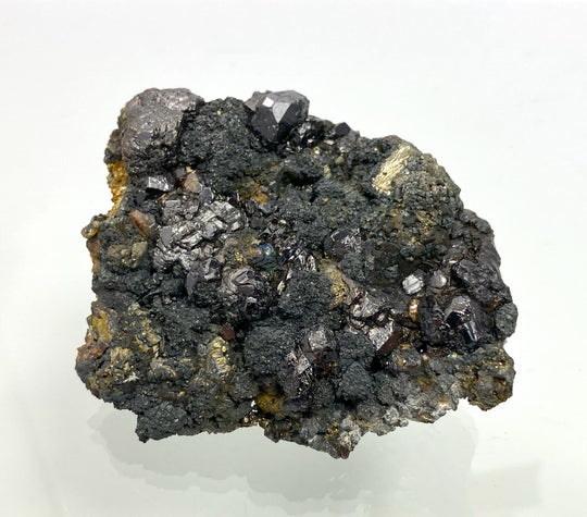 Sphalerite on Galena, Herja, Maramures, Romania