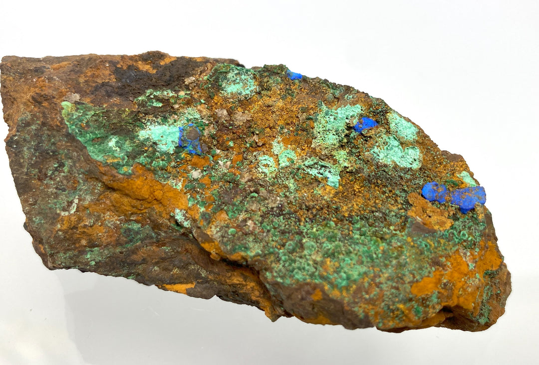 Azurit, Malachit, Erzberg, Eisenerz, Steiermark, Österreich