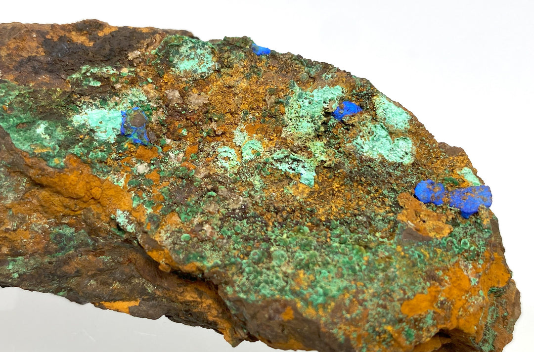 Azurit, Malachit, Erzberg, Eisenerz, Steiermark, Österreich