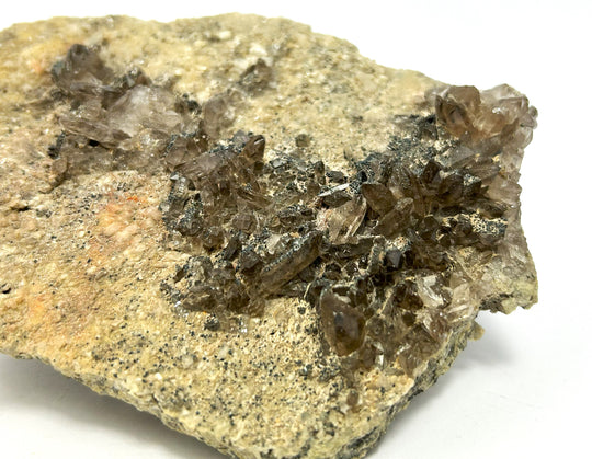 Rauch quartz, hematite, Madlriedel, Seckauer Tauern, Styria, Austria