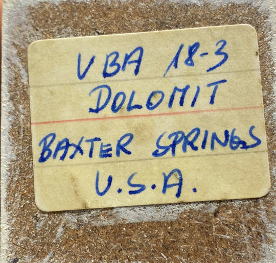 Rosa Dolomit, Galenit, Baxter Springs, Kansas, USA