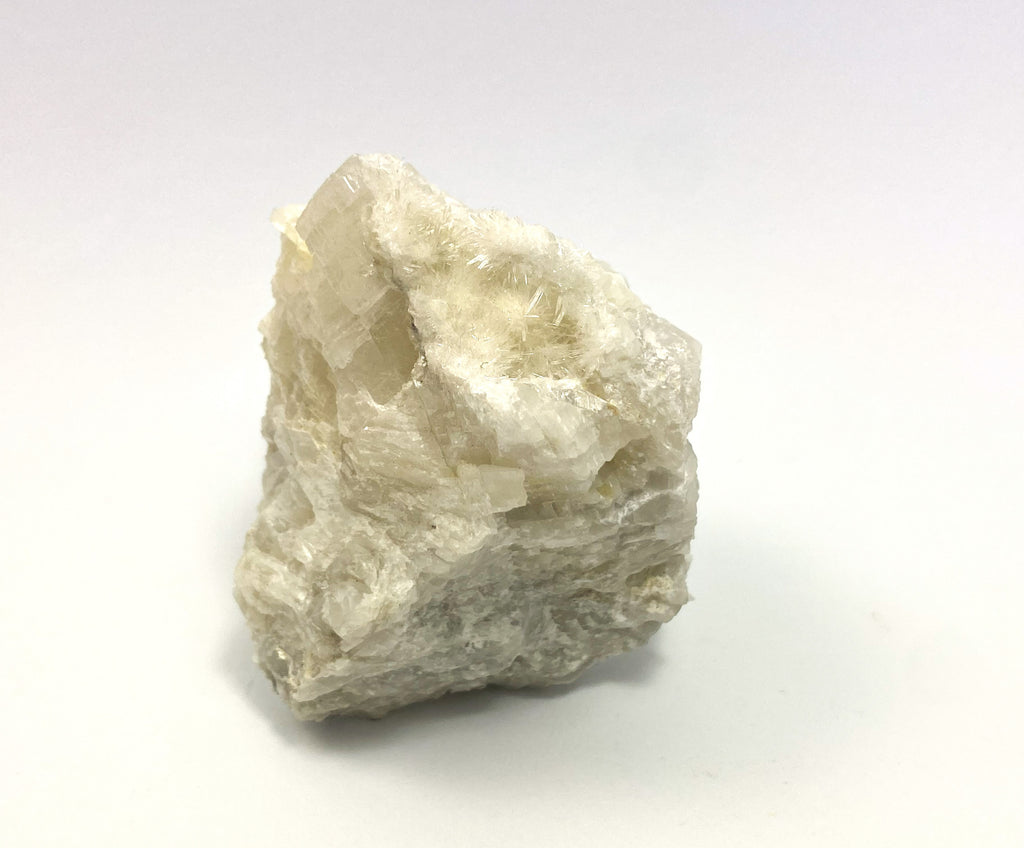 Aragonite on dolomite, Oberdorf a.d. Laming, Styria, Austria