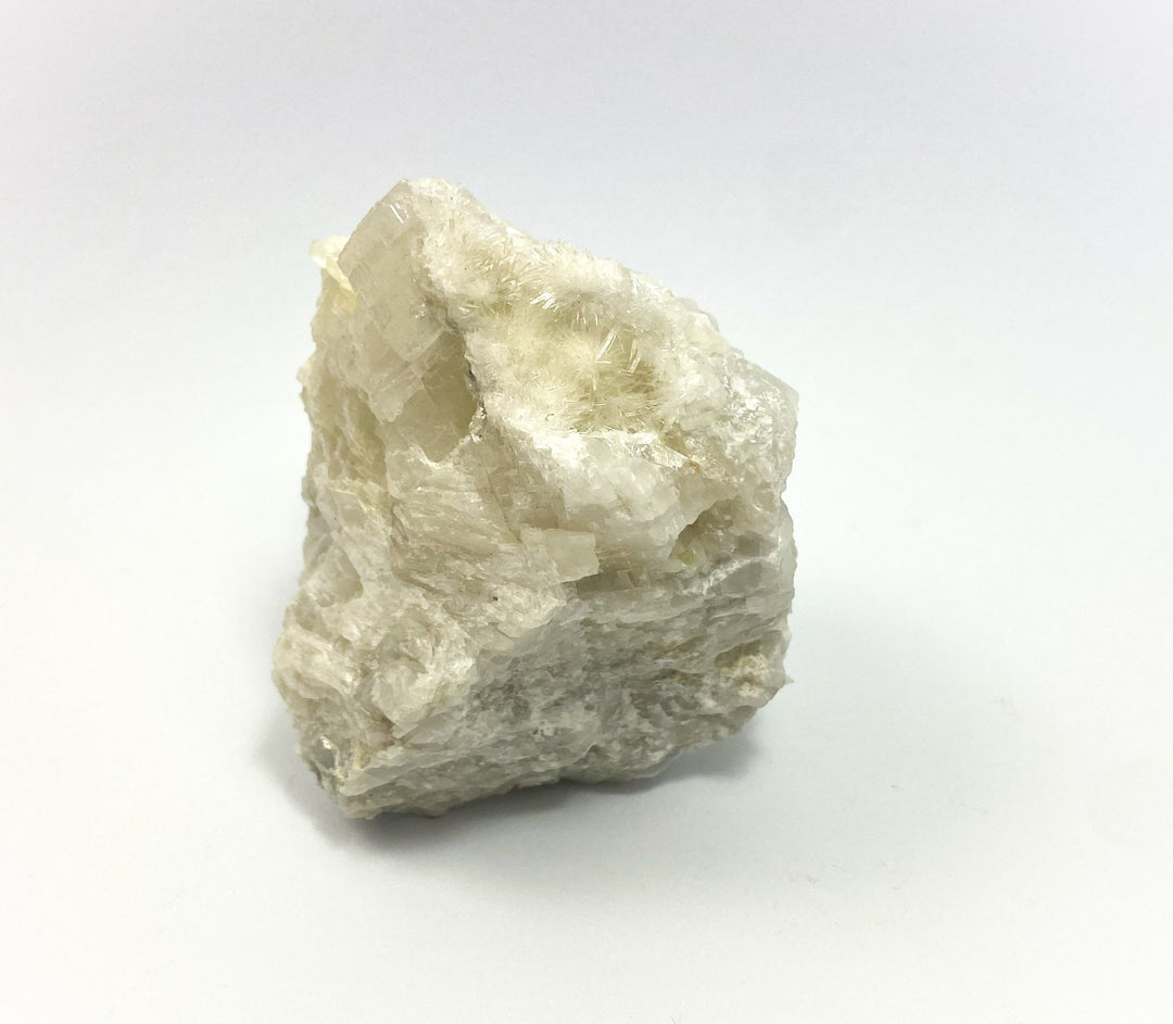 Aragonite on dolomite, Oberdorf a.d. Laming, Styria, Austria