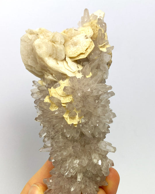 Amethyst, Calcit, Cavnic, Maramures, Rumänien
