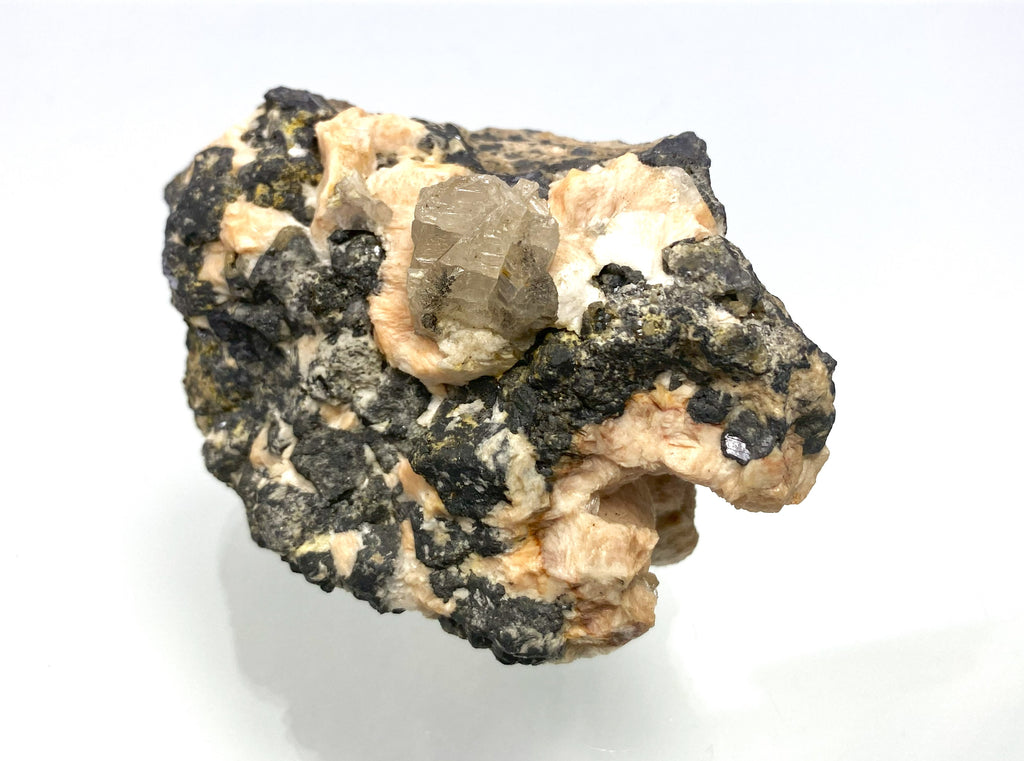 Cerussite, Barite, Galena, Mibladen, Midelt, Khenifra, Morocco