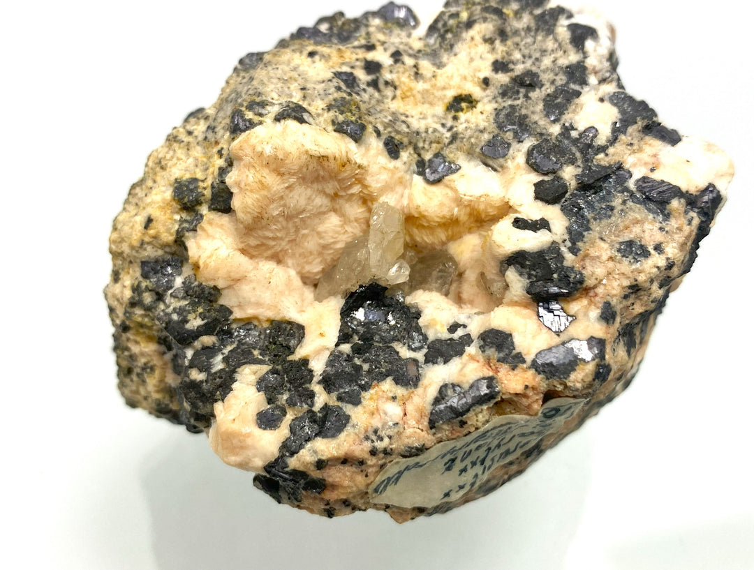 Cerussite, Barite, Galena, Mibladen, Midelt, Khenifra, Morocco