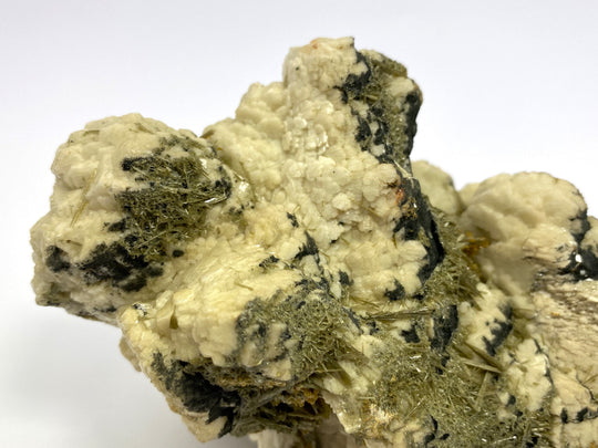 Feldspar, clinozoisite, Striegau, Sobotka Massif, Silesia, Poland