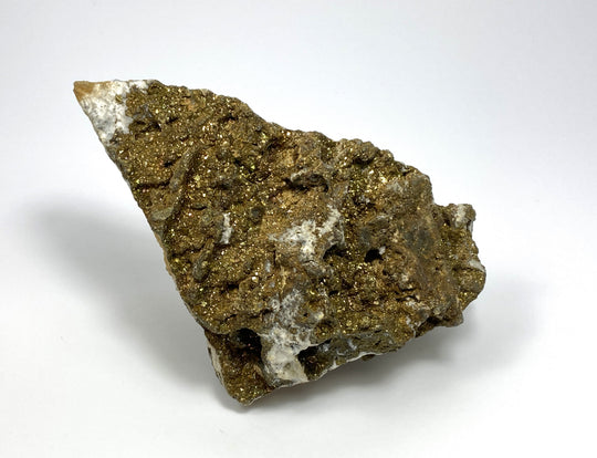 Pyrite, marcasite on anchorite, Hüttenberg, Carinthia, Austria