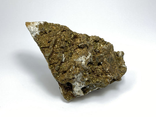 Pyrite, marcasite on anchorite, Hüttenberg, Carinthia, Austria