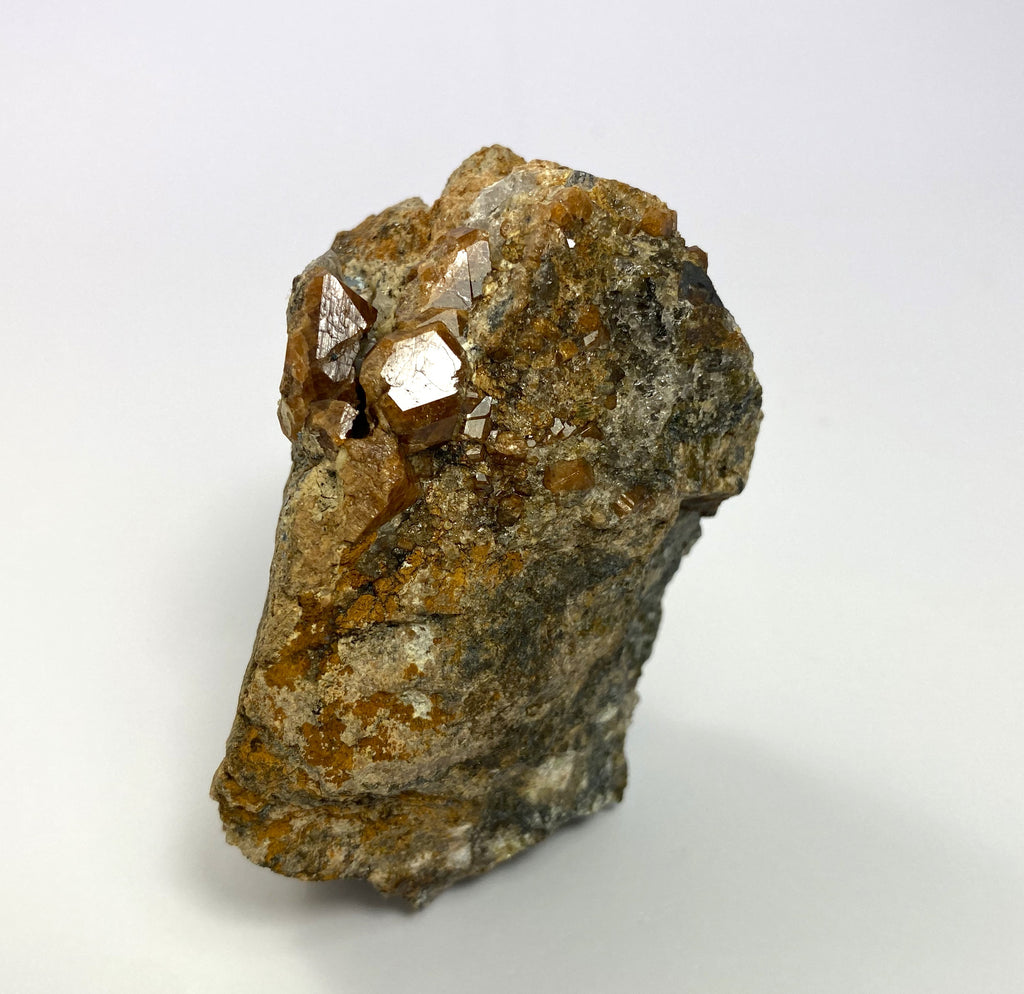 Hessonite, Ochsenriegel, Koralpe, Styria, Austria.