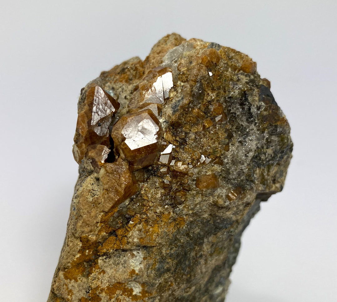 Hessonite, Ochsenriegel, Koralpe, Styria, Austria.