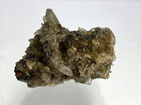 Rauchquarz, Turmalin (Schörl), Sceptre Claims, Emerald Lake, Yukon, Canada