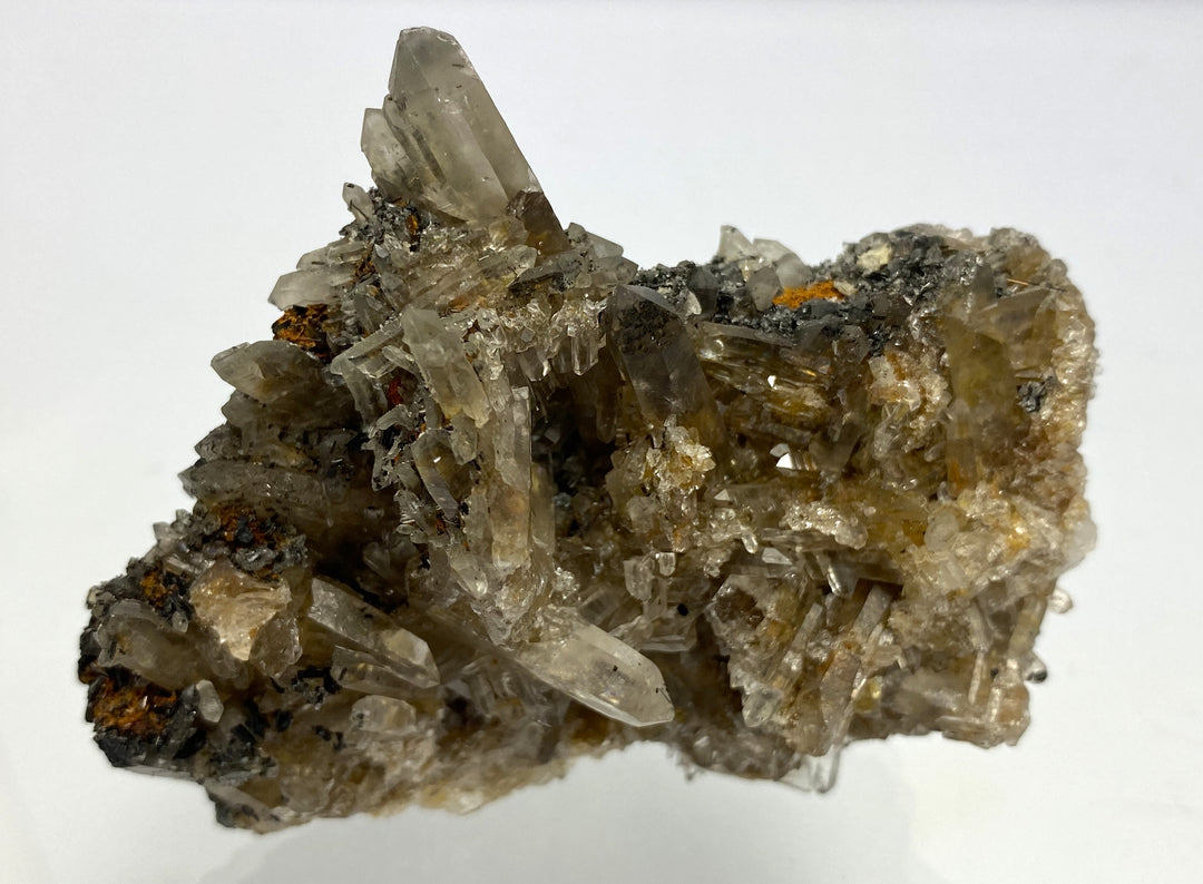 Rauchquarz, Turmalin (Schörl), Sceptre Claims, Emerald Lake, Yukon, Canada