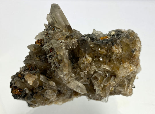 Rauchquarz, Turmalin (Schörl), Sceptre Claims, Emerald Lake, Yukon, Canada