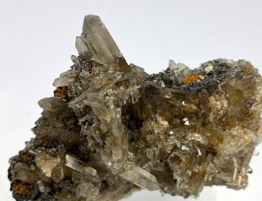Rauchquarz, Turmalin (Schörl), Sceptre Claims, Emerald Lake, Yukon, Canada