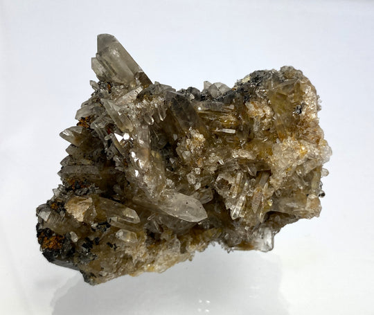 Rauchquarz, Turmalin (Schörl), Sceptre Claims, Emerald Lake, Yukon, Canada