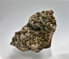 Pyrite with tarnish on calcite, Hüttenberg, Carinthia, Austria