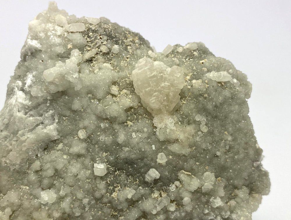 Strontianite on dolomite, Oberdorf a. d. Laming, Styria, Austria