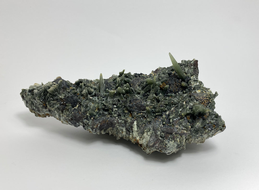 Prasem, Hämatit, Insel Serifos, Griechenland