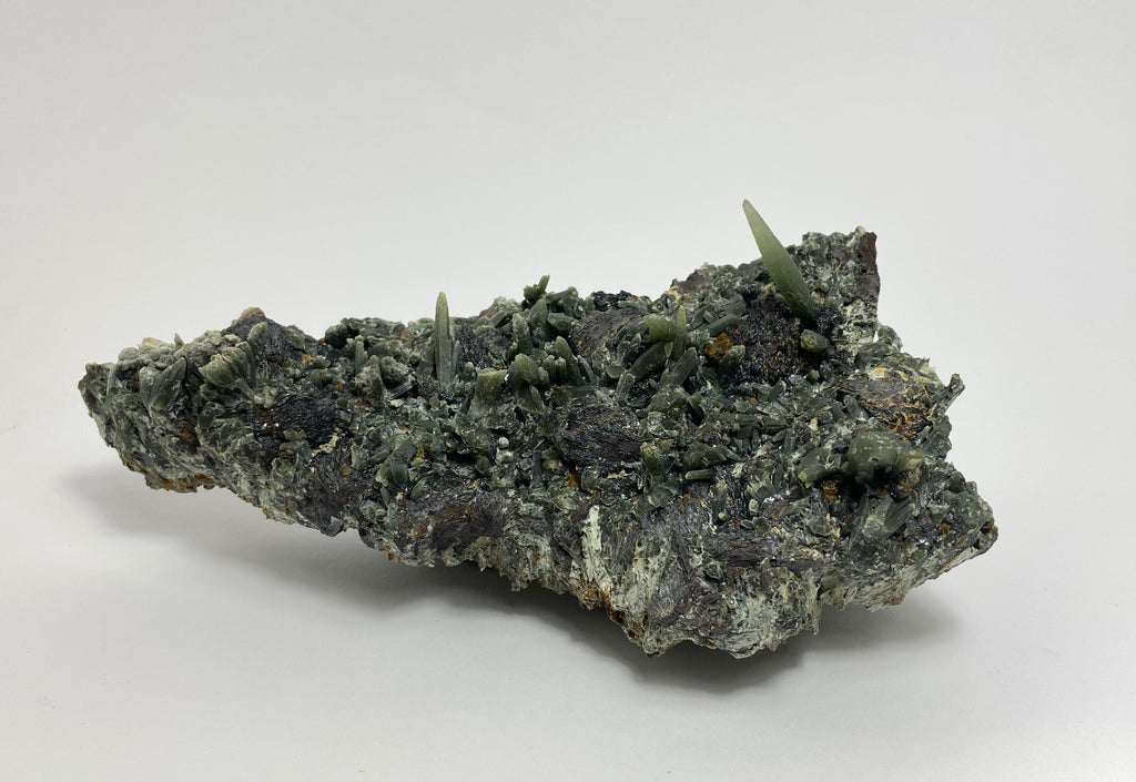 Prasem, Hämatit, Insel Serifos, Griechenland