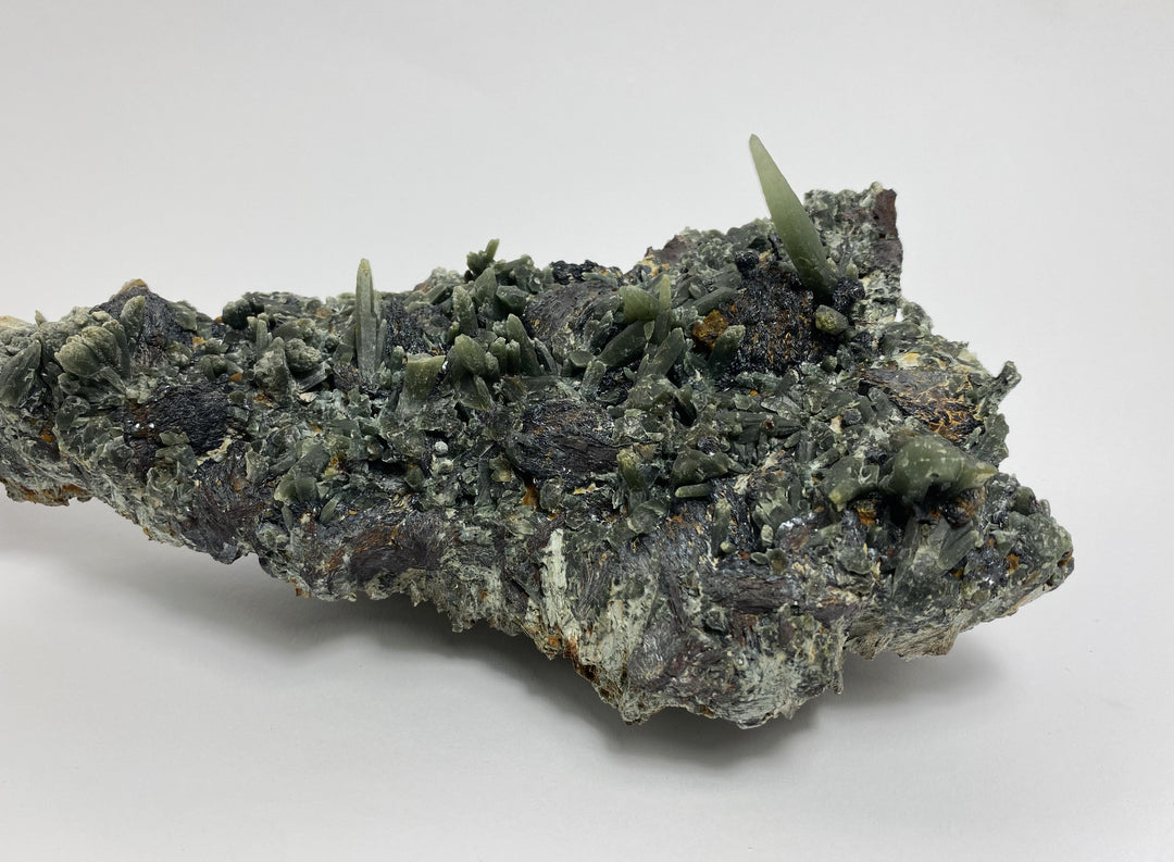 Prasem, Hämatit, Insel Serifos, Griechenland