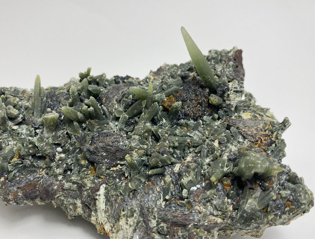 Prasem, Hämatit, Insel Serifos, Griechenland