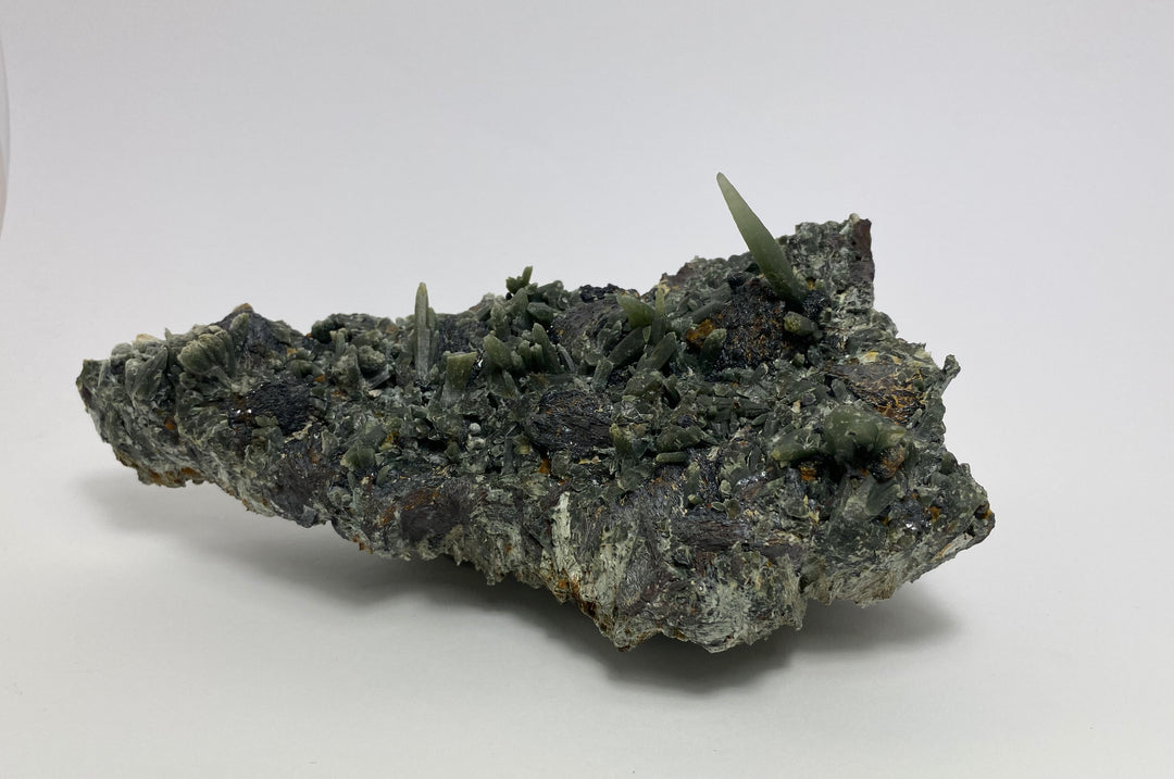 Prasem, Hämatit, Insel Serifos, Griechenland