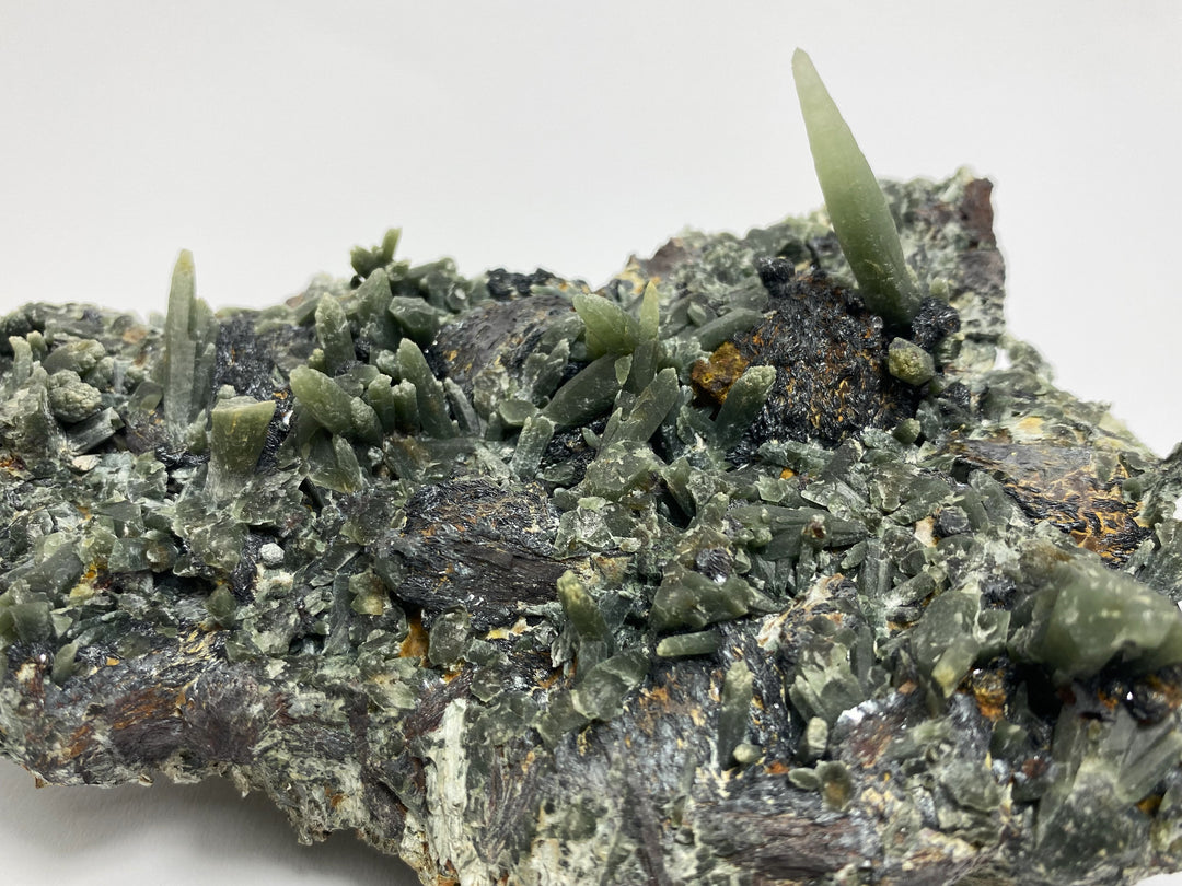 Prasem, Hämatit, Insel Serifos, Griechenland