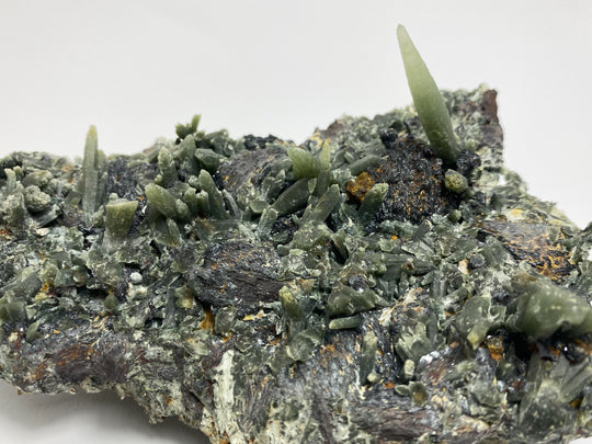 Prasem, Hämatit, Insel Serifos, Griechenland